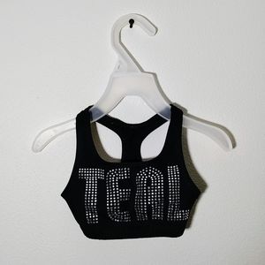 GK Custom Rhinestone Cheer Sports Bra